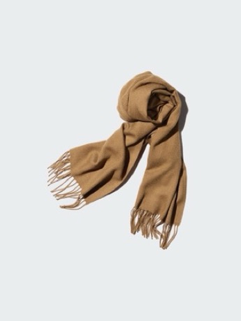 Écharpe HEATTECH beige Uniqlo