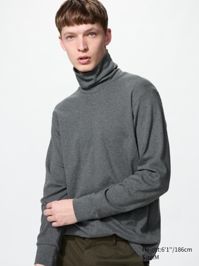 Col roulé brossé Uniqlo