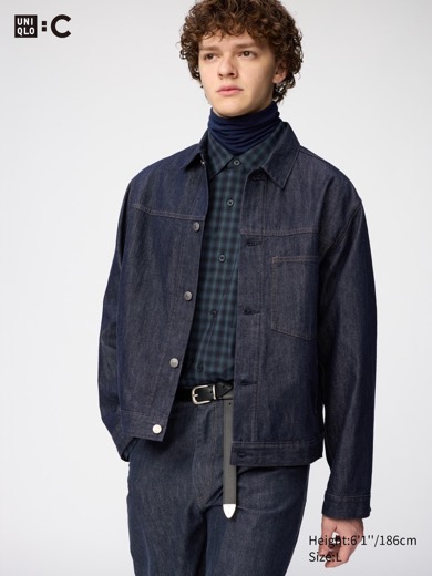Veste en denim Uniqlo