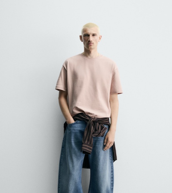 T-shirt basique Heavyweight Zara